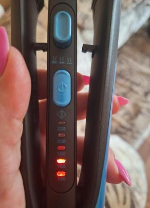 Плойка для гофре + утюжок для волос с регулировкой температурыprogemei gm-1961