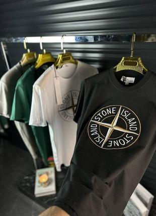 Футболка stone island мужская с принтами