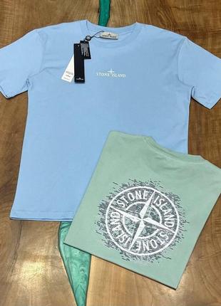 Футболка stone island мужская с принтами