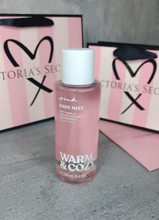 Ароматний міст для тіла «warm & cozy». pink. victoria's secret. оригінал 🇺🇸