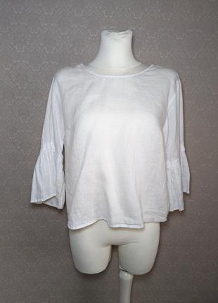 Блуза лен с красивой спиной catharine2 фото