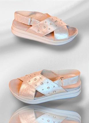 Comfort blin италия оригинал 100% натур кожа! эксклюзив! шикарные босоножки сандалии повышенного ком
