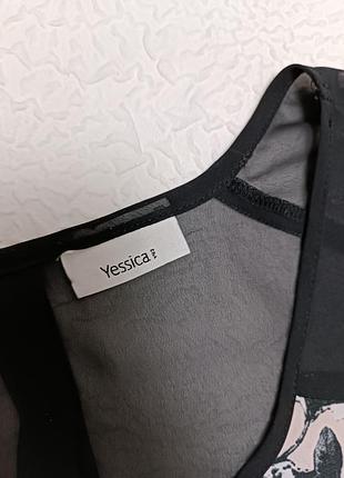 Блуза женская лето yessica 54/52/56/22/24/5xl/6xl3 фото