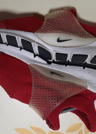 Nike sock dart sp red mesh running athletic кросівки розмір 47.55 фото
