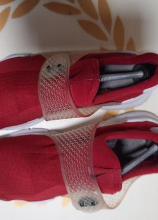 Nike sock dart sp red mesh running athletic кросівки розмір 47.510 фото