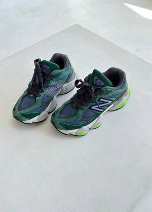 Кросівки в стилі new balance 9060 « nightwatch green » premium5 фото