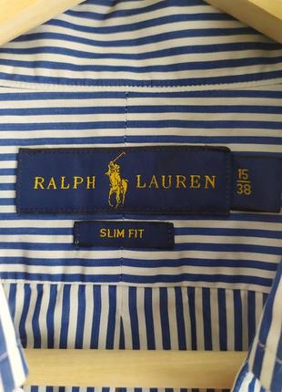 Женская коттоновая рубашка ralph lauren m.оригигал9 фото
