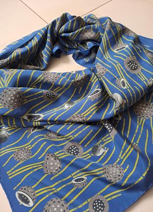Фирменный шелковый платок fabric frontline zurich2 фото