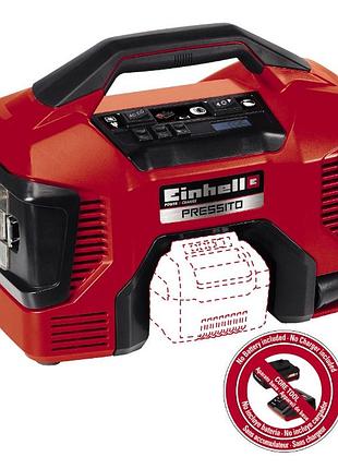 Компрессор аккумуляторный/гибридный einhell pressito (4020460)