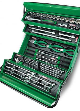 Ящик з інструментами toptul (5 секцій) 62ед. 1/2" gcaz0057