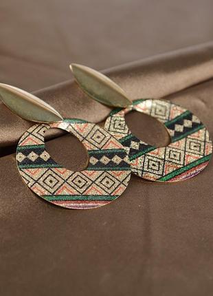 Сережки в етнічному стилі
