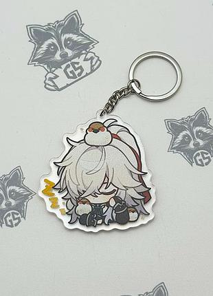 Брелок из акрила honkai: star rail цзин юань (1)