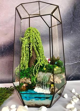 Флораріум "іва біля водоспаду"