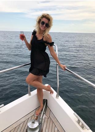 Туника платья из шифреа h&m