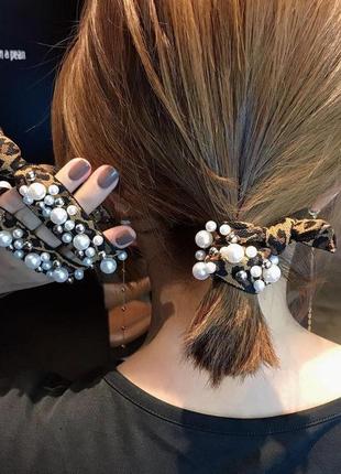 Оригінальна гумка з перлинами