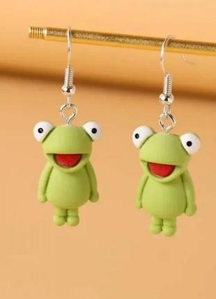 Сережки жабенятка