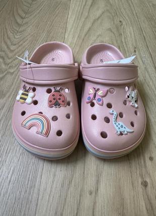 Сандалии/ кроксы next новые