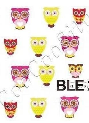 Слайдеры для ногтей, водяные наклейки для дизайна ногтей