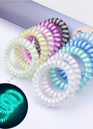 Еластичний люмінесцентний браслет, гумки для волосся