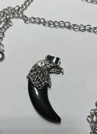 Оригінальна підвіска із сріблясти ланцюжком