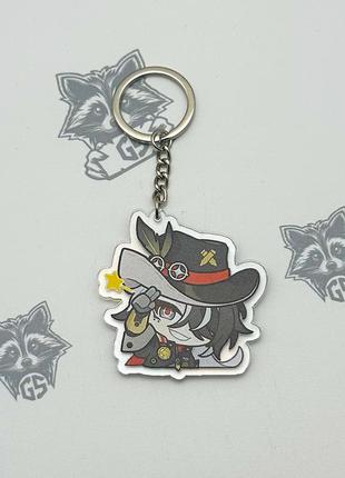 Брелок из акрила honkai: star rail бутхилл