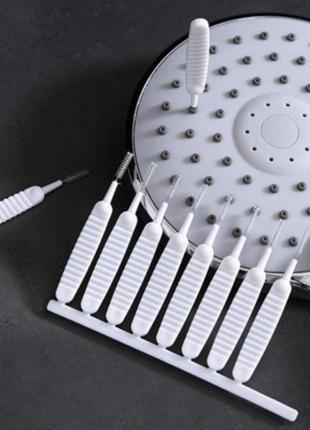 10 шт. міні-щітка для чищення отворів для , душової лійка для виходу води