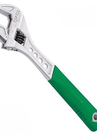 Ключ розвідний toptul 6" 162мм з прогумованою ручкою amaa2415