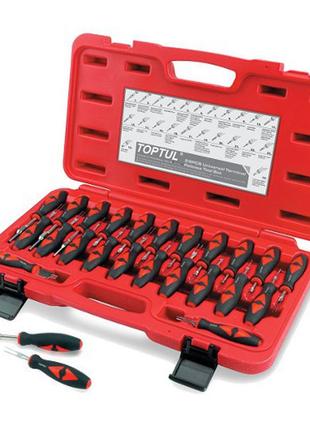 Комплект для ремонту електропроводки автомобіля toptul 23ед. jgai2301