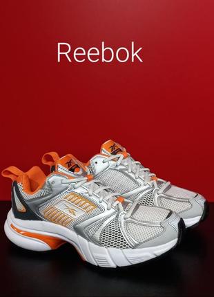 Женские кроссовки reebok premier 'white high vis orange оригинал1 фото