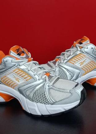 Женские кроссовки reebok premier 'white high vis orange оригинал6 фото