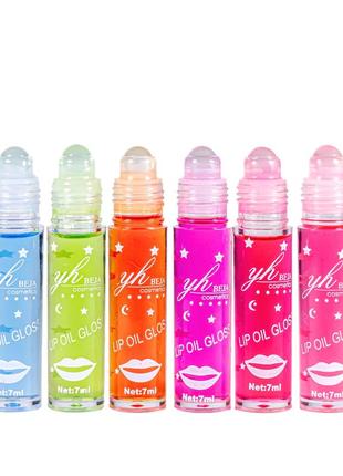 Набор блесков для губ с фруктовым ароматом yh beja vitamin c lip oil&gloss, 36 шт3 фото