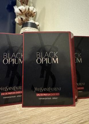 Yves saint laurent black opium over red3 фото
