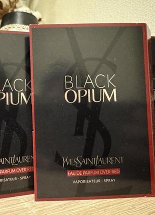 Yves saint laurent black opium over red2 фото