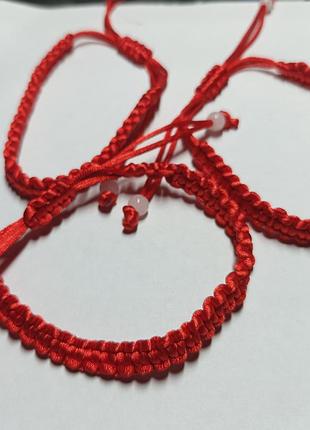 Браслет оберіг, червона нитка