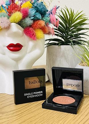 Оригинальный isadora single power eyeshadow тени для век 06 peaarl