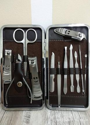 Набор для маникюра и педикюра maxmar из 12 инструментов мs-12