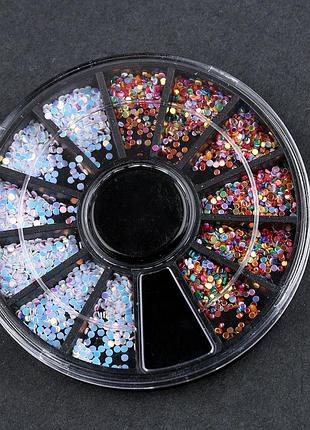 Для дизайна ногтей каруселька