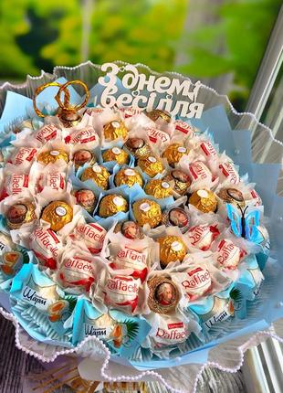 Букет с цукерок
