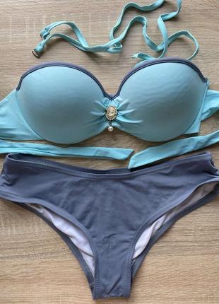 Купальник бандо балконет