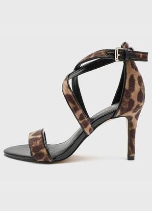 Леопардовые босоножки nine west3 фото