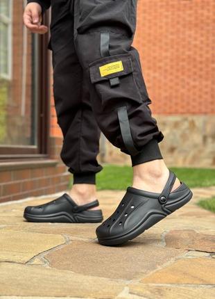 Кроксы мужские черные 40-45р