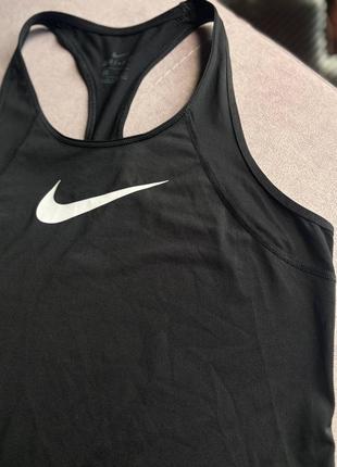 Женская майка nike pro all over mesh5 фото