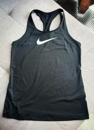 Женская майка nike pro all over mesh4 фото