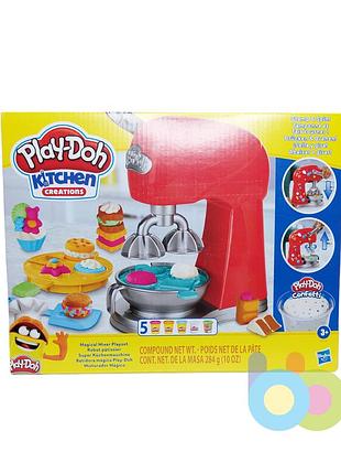 Набір для ліплення hasbro play-doh kitchen creations чарівний міксер (f4718)