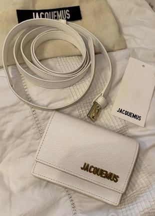 Jacquemus оригинал сумка поясная4 фото