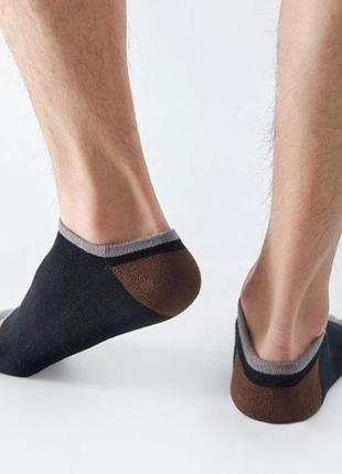 Мужские короткие носки с пальцами (40-43)