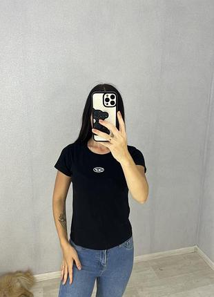 Футболка зі стразами diesel