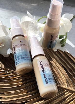 Незмивний кондиціонер, термозахист pureology color fanatic 21