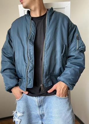 Чоловічий вінтажний бомбер куртка джекет ma-1 delta flyer’s man intermediate jacket special force мужской винтажный оверсайз