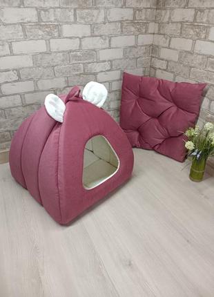 Будинок  "юрта"  спальне місце, лежанка для тварин (собак, котиків), домик для животных